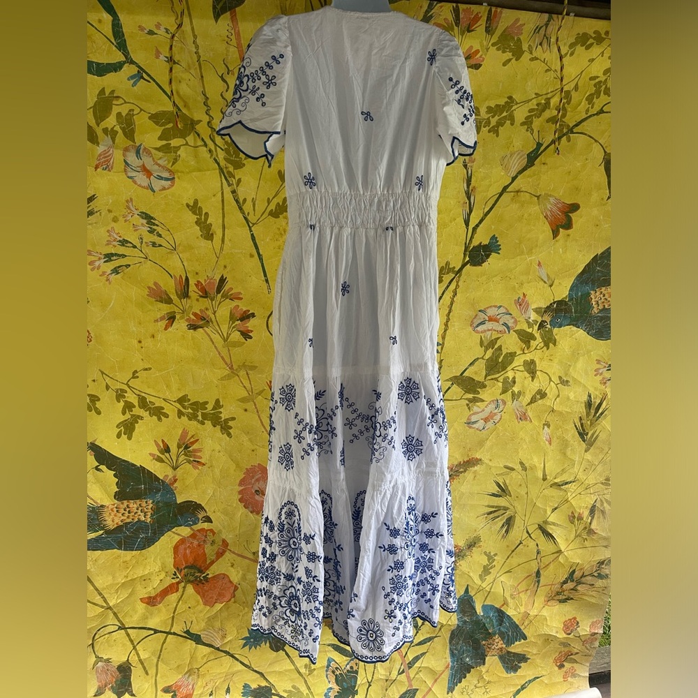 Anthropologie The Somerset Maxi Dress: Eyelet Edition NWT - Picture 6 of 11